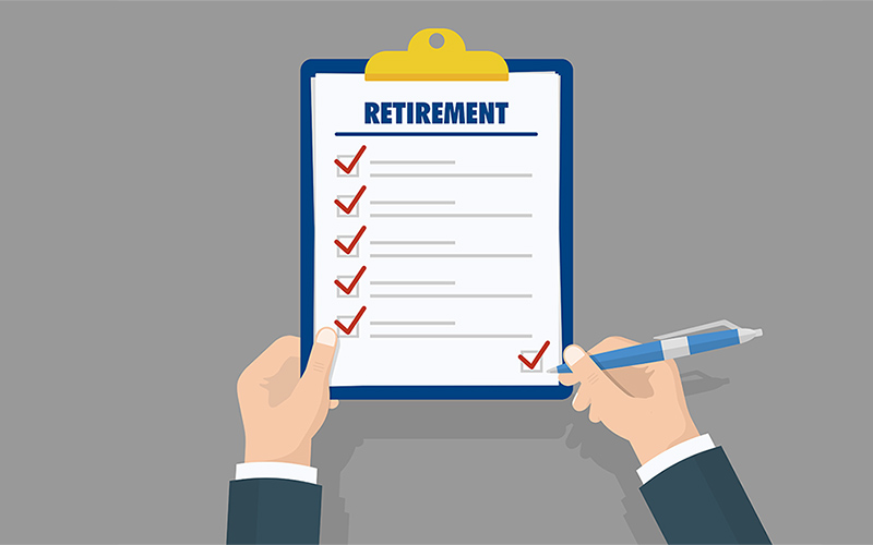 Pre-Retirement Checklist Graphic